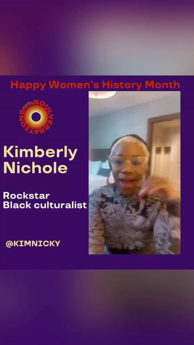 uuuugh love is always right on time. 🥹😭🙏🏾 I adore you 👑@kimnicky to no end. Your voice touches and speaks to me deep in my core. 

Warriors, Howlers & Fools, if you have never experienced the majick of rock Goddess Kimberley Nichole, you need to run and find out. 

and last thing, I wrote this song as a mantra, a reminder to live your mf purpose. Shine your light. Do what only YOU can — the thing that lights you up? do THAT…it’s infectious to spread our joy. 

#Warrior #YouGonnaKnowMyNameFromTheMississippiToTheNile #WeAllGot15MinutesToDoThisShit 
#HeirsOfRockandRoll 
—

@soul_versations @kimnicky giving a Woman’s History Month shout out to the powerhouse vocals of SATE 🔥 with the song “Warrior” and she truly is holding it down for the Women of Color in the Rock department 💯
